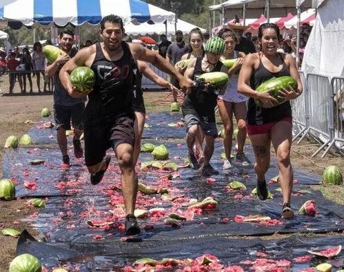 外国吃瓜比赛,各国“吃瓜大赛”趣味横生